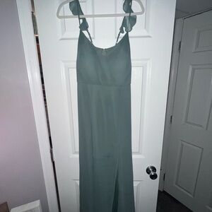 Women’s bridesmaids dress birdy grey